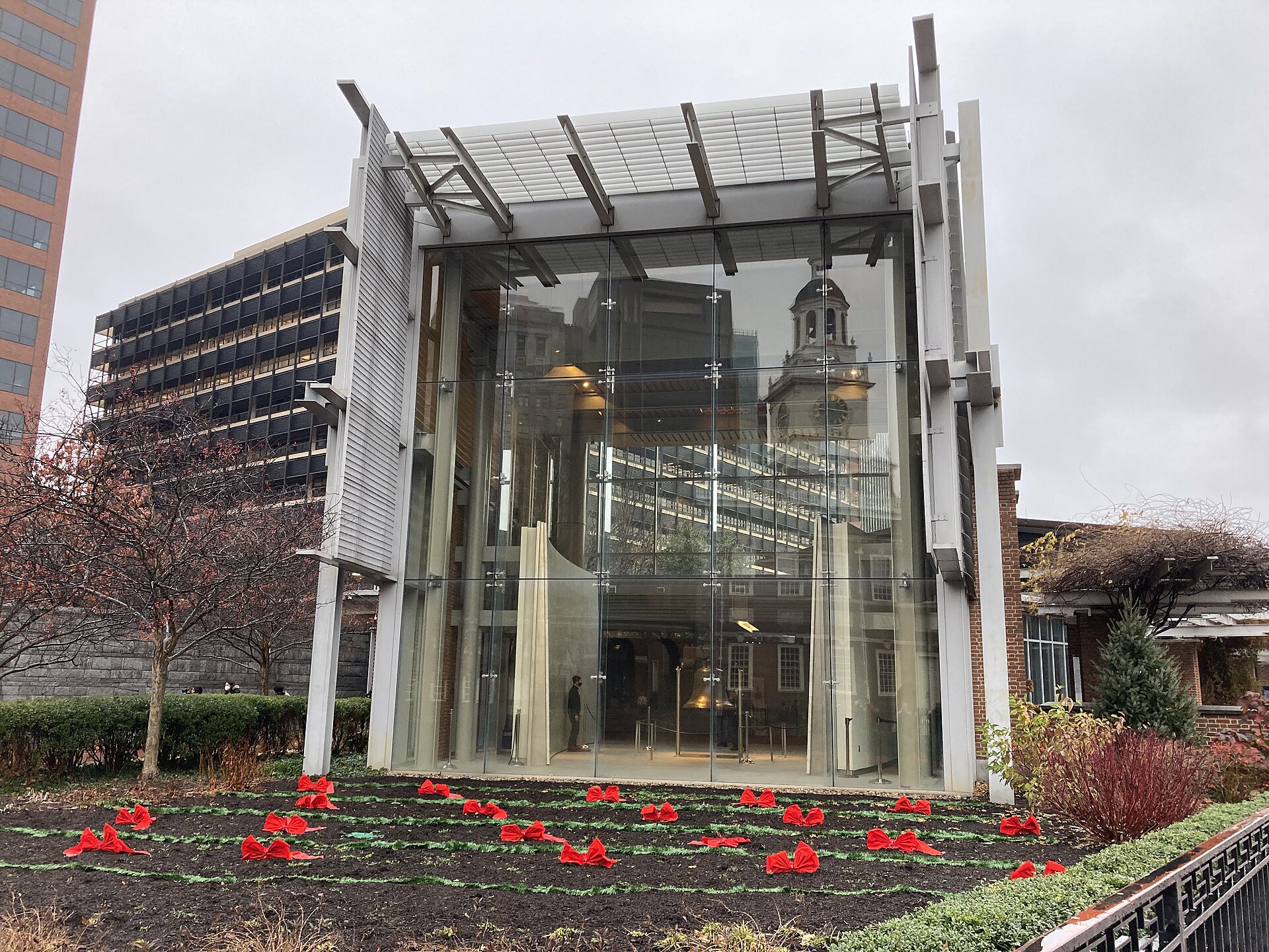 The Liberty Bell at the Liberty Bell Center